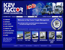 Tablet Screenshot of key-factor.com